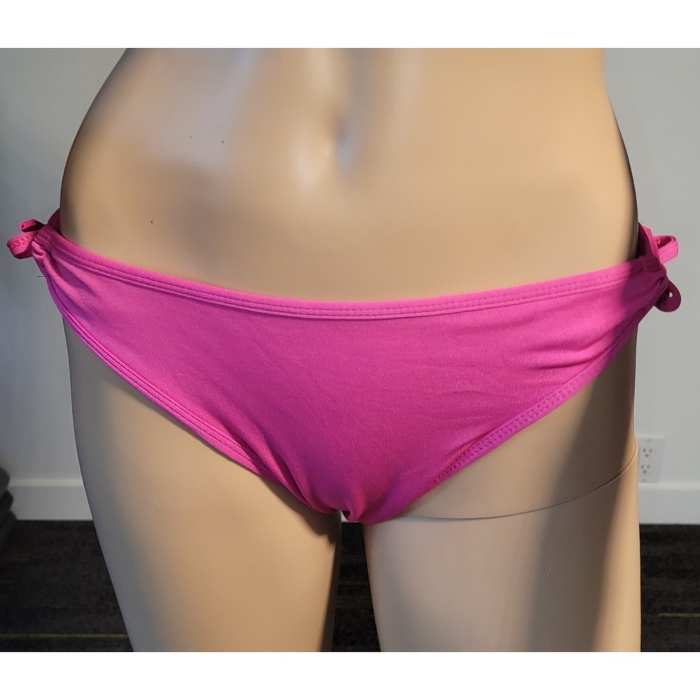 Women's Pink Lined Sexy Bikini Adjustable Straps Polyester fits S/M SL4167-3 - Picture 5 of 8